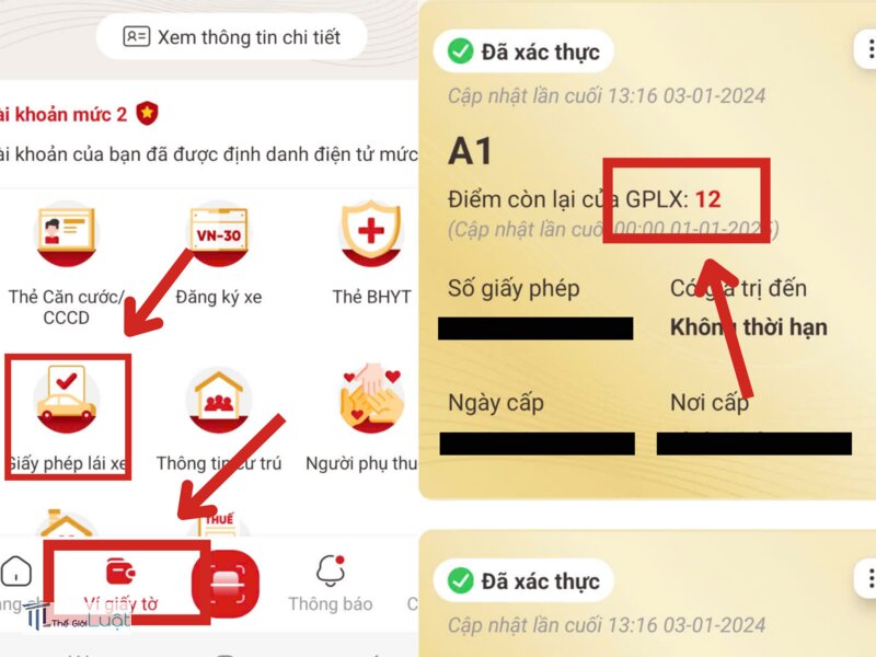 Giấy phép lái xe A1 - Loại xe được điều khiển Giấy phép lái xe A1 - Loại xe được điều khiển