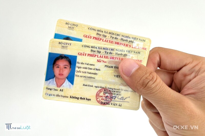 Giấy phép lái xe A1 - Phần lý thuyết Giấy phép lái xe A1 - Phần lý thuyết
