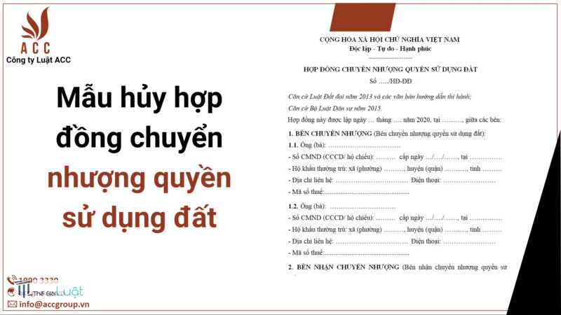 Hợp đồng chuyển nhượng quyền sử dụng đất - Nơi công chứng hợp đồng chuyển nhượng quyền sử dụng đất