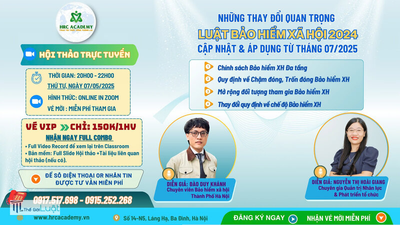 Luật Bảo hiểm xã hội 2024 - Bảng tóm tắt Luật Bảo hiểm xã hội 2024 - Bảng tóm tắt