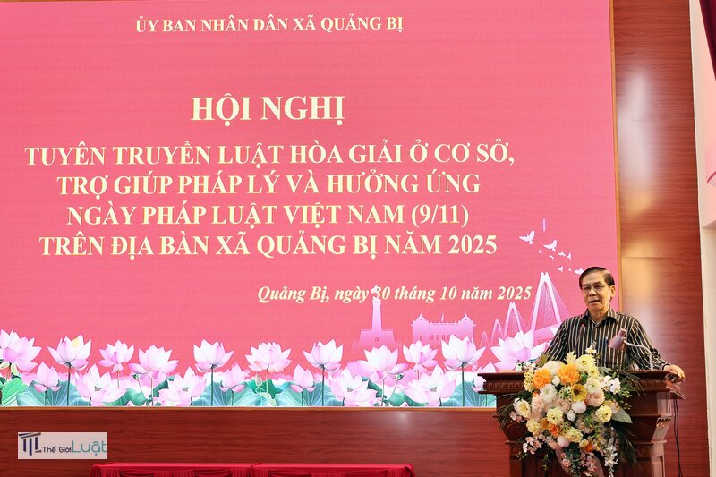 Luật Hòa giải ở cơ sở - Bảng tóm tắt
