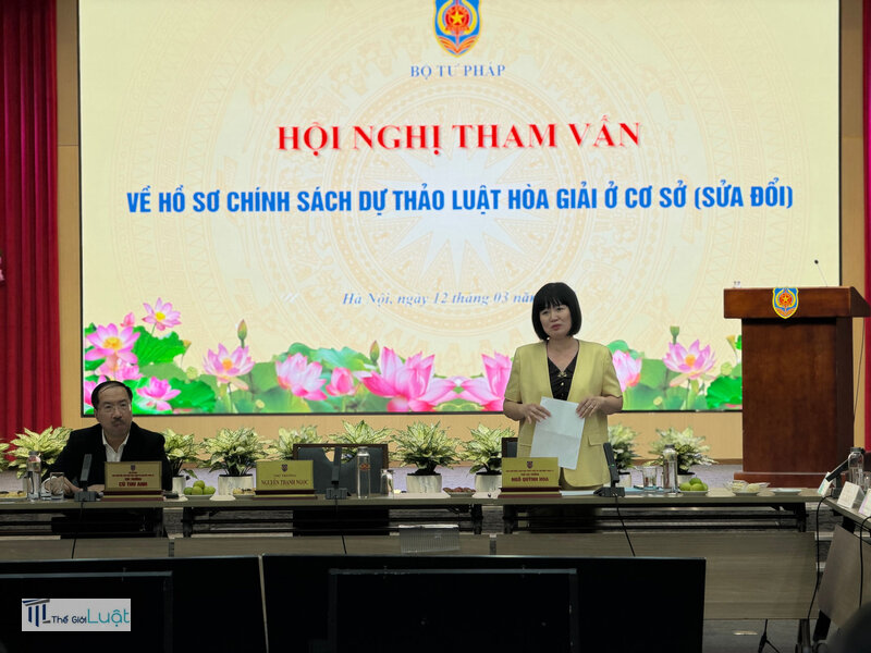 Luật Hòa giải ở cơ sở - Những việc không hòa giải