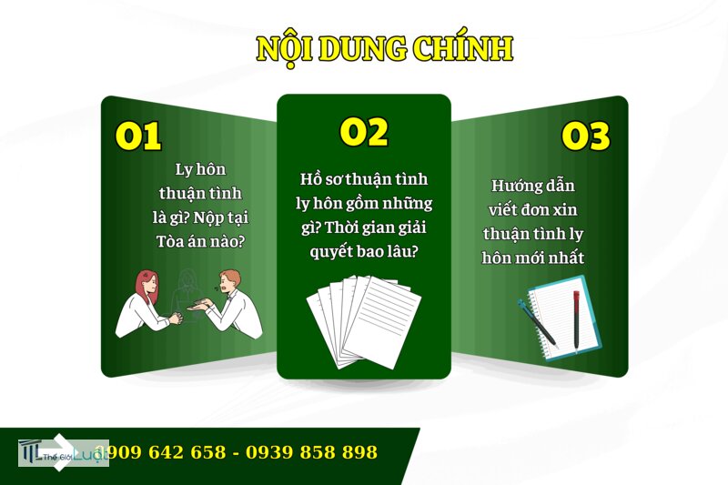 Ly hôn thuận tình là gì - Các bước giải quyết thuận tình ly hôn