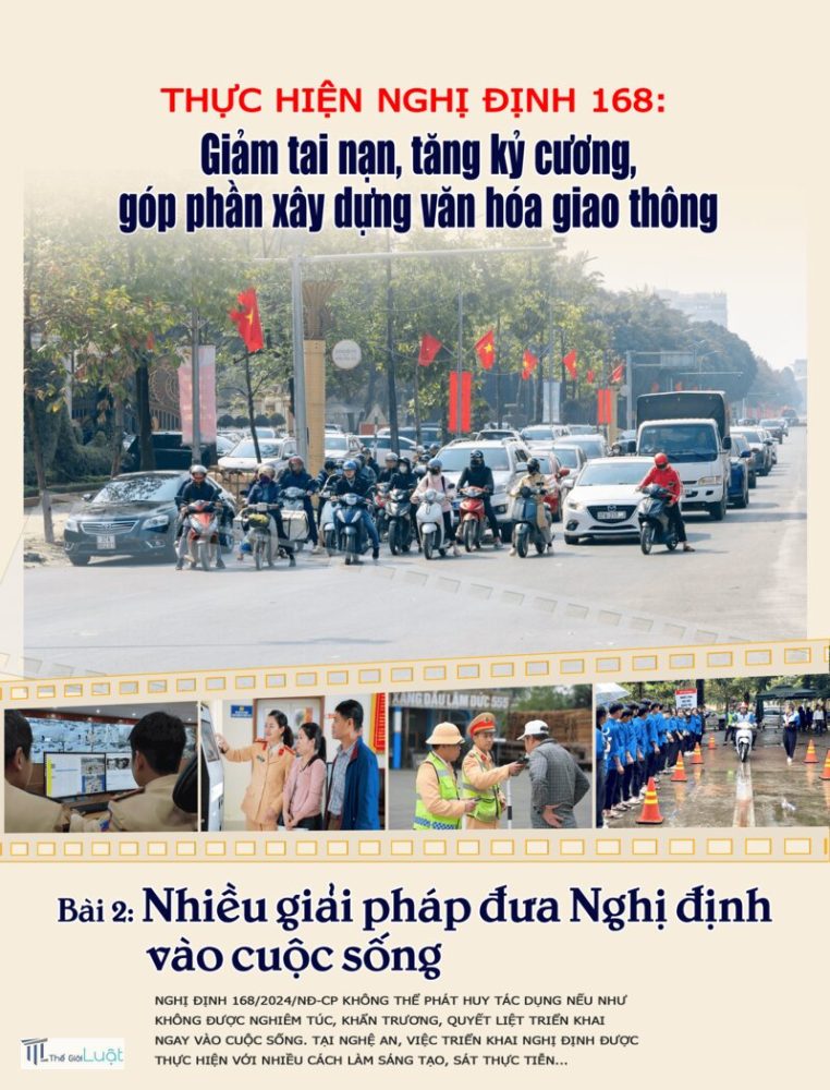 Nghị định 168 - Bảng thông tin văn bản