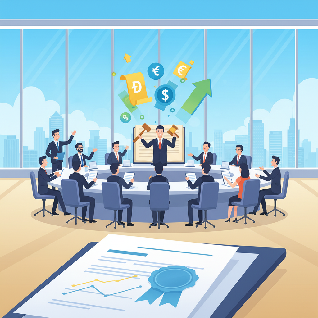 Biên bản họp của Đại Hội đồng cổ đông về việc trả cổ tức trong năm tài chính