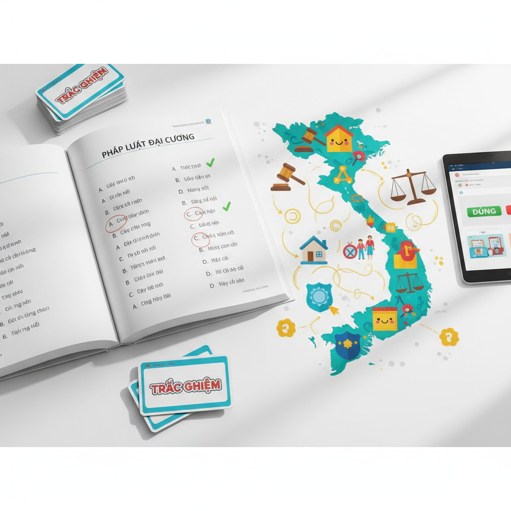 trắc nghiệm pháp luật đại cương