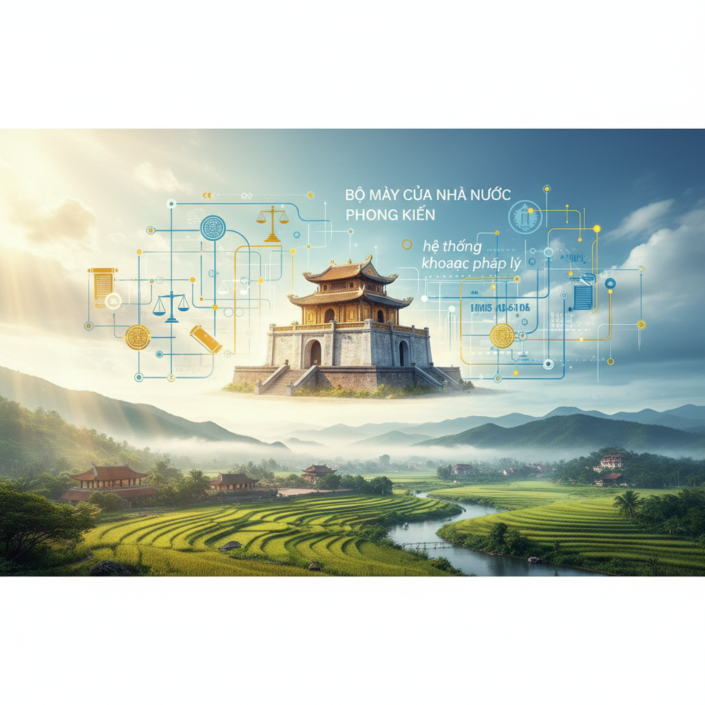 Bộ máy của nhà nước phong kiến trong hê thống khoa học pháp lý