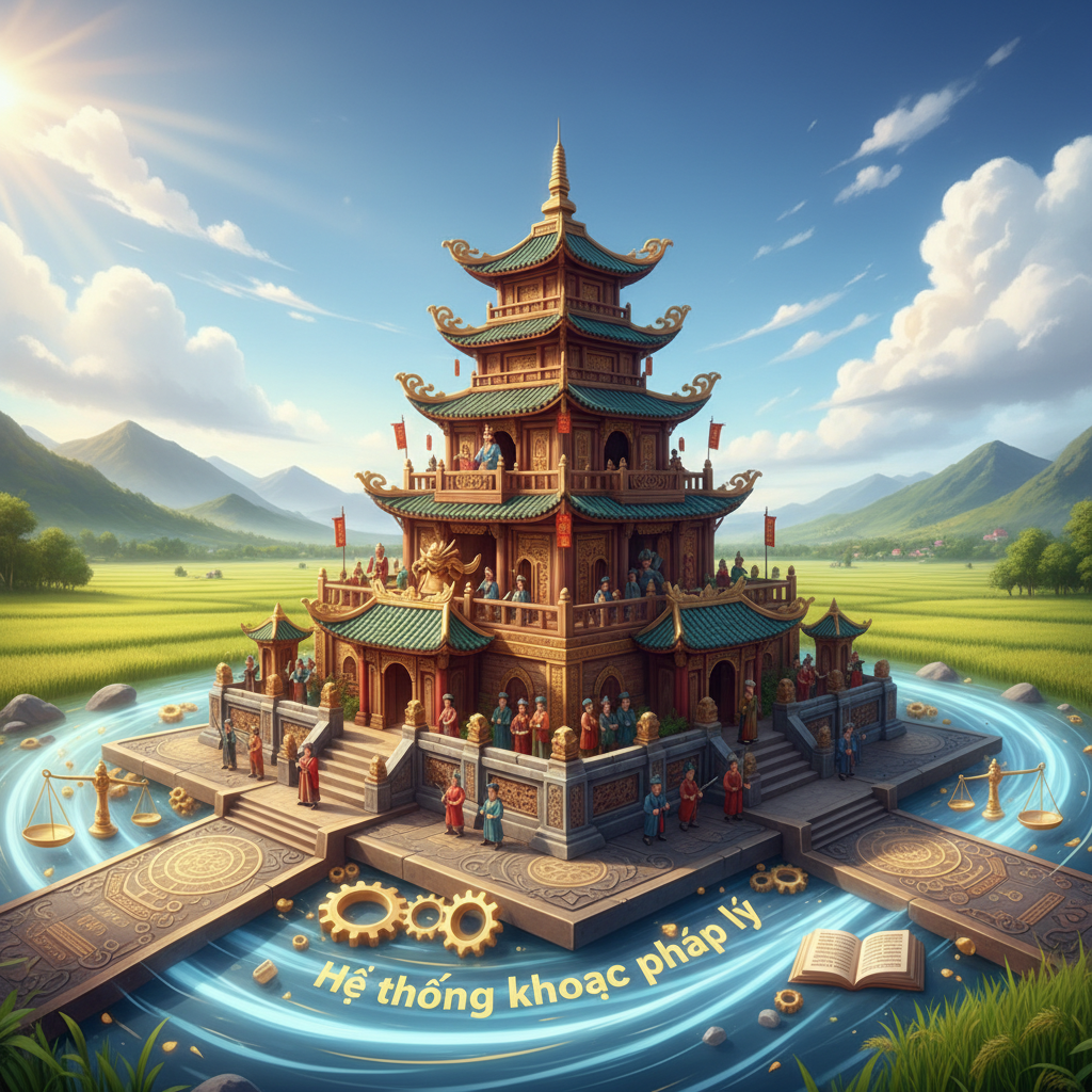 Bộ máy của nhà nước phong kiến trong hê thống khoa học pháp lý