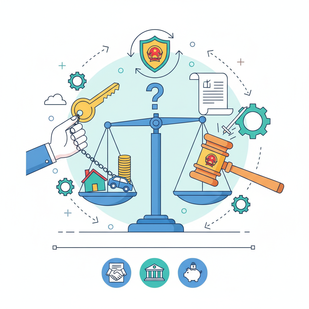 Có được phép ngang nhiên siết nợ bằng hiện vật?