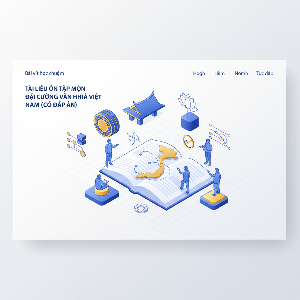 đại cương văn hóa việt nam