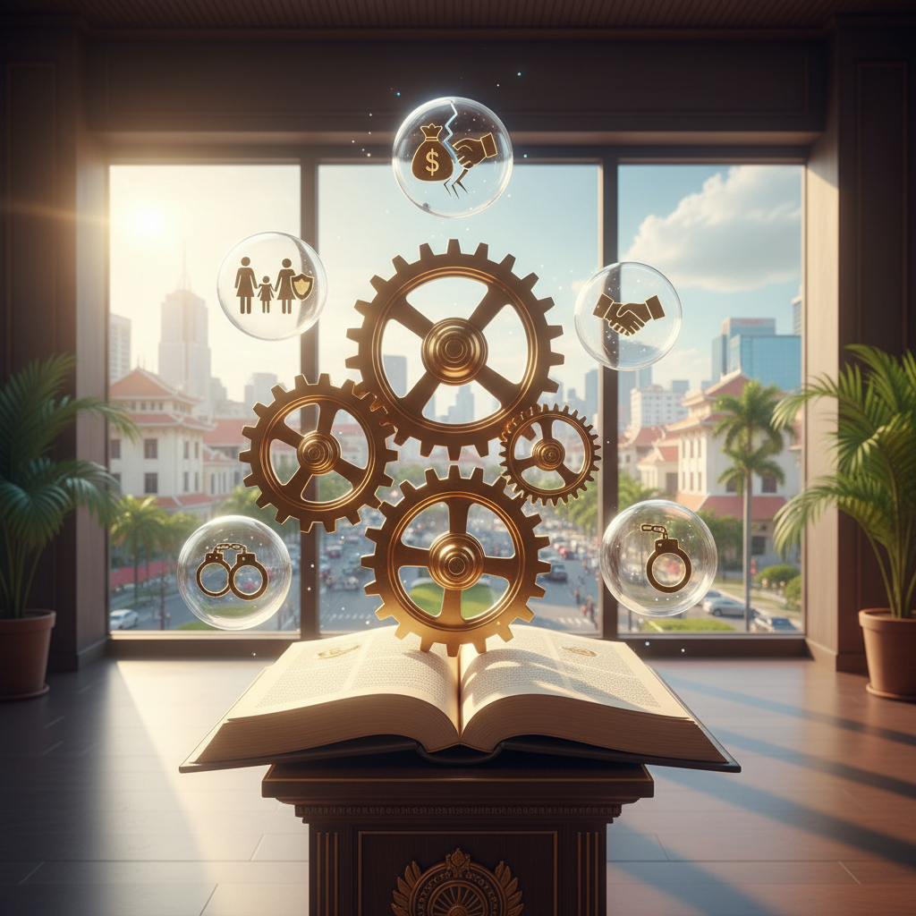 đối tượng điều chỉnh của luật hình sự