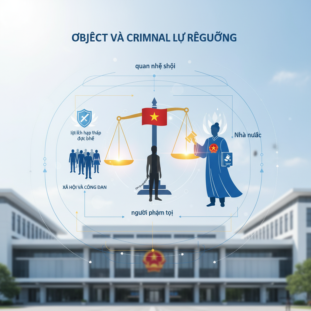 đối tượng điều chỉnh của luật hình sự