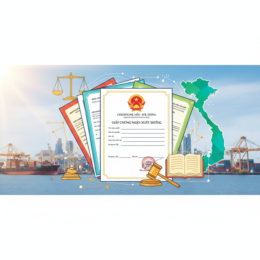 giấy chứng nhận xuất xưởng