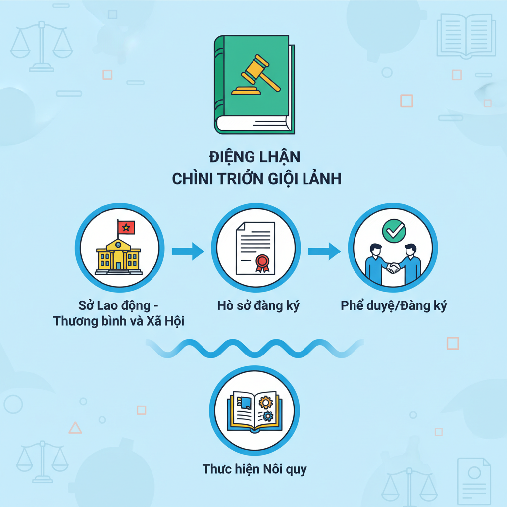 HƯỚNG DẪN THỦ TỤC ĐĂNG KÝ NỘI QUY LAO ĐỘNG - Internal regulation registration