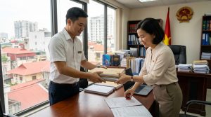 Mẫu - Biên bản bàn giao công việc và hồ sơ tài liệu (Song ngữ)