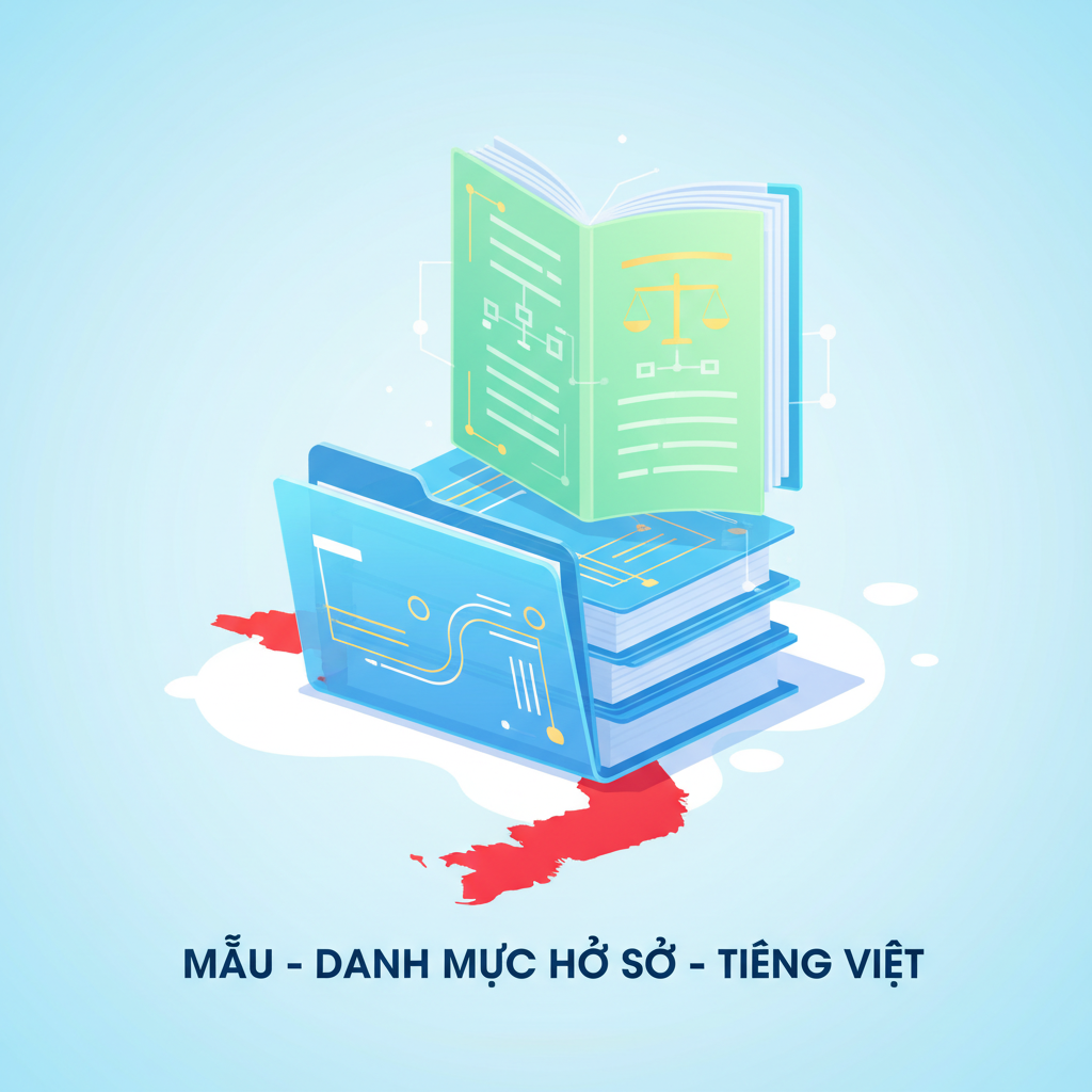 MẪU - DANH MỤC HỒ SƠ - TIẾNG VIỆT