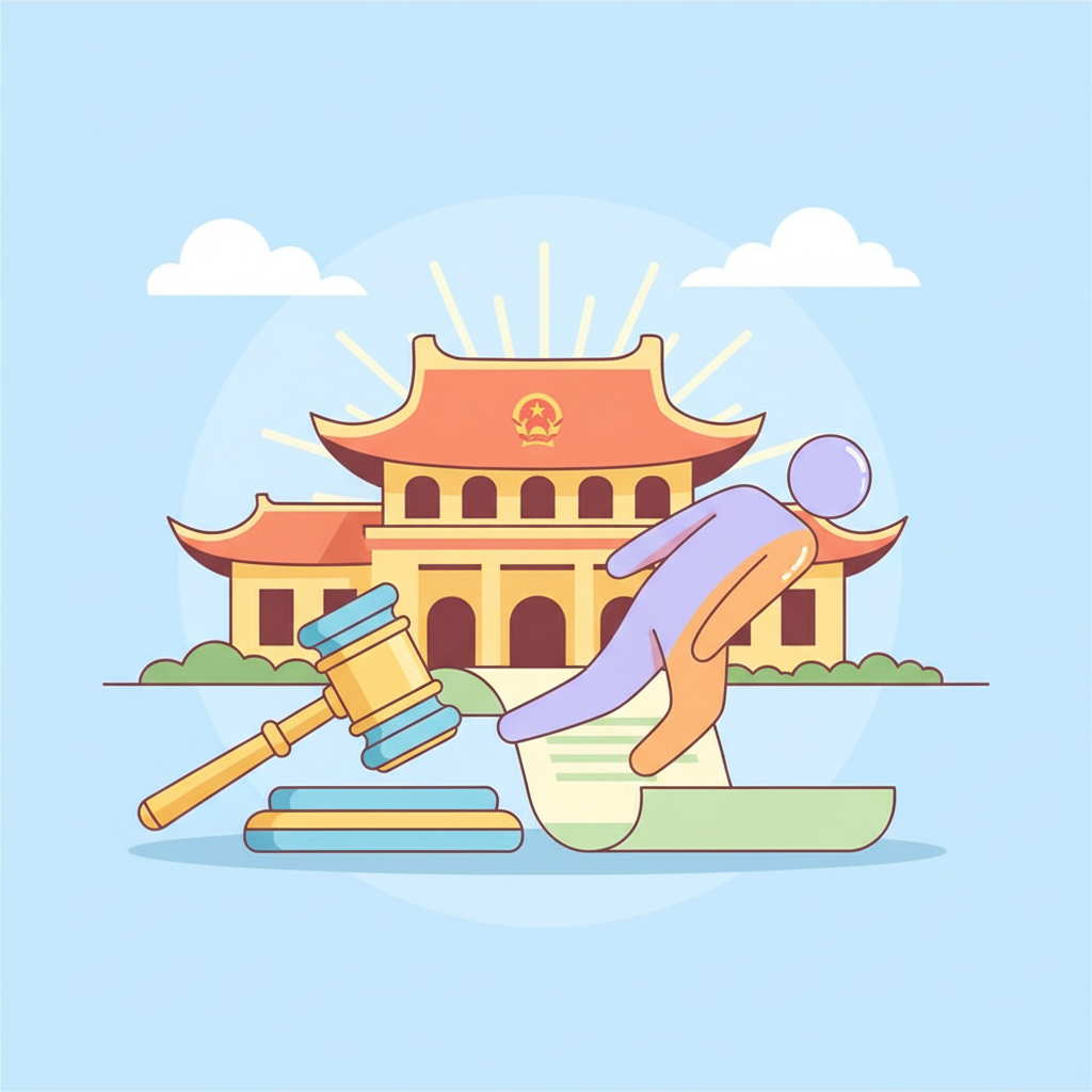 Mẫu đơn xin vắng mặt tại phiên tòa xét xử Tiếng Việt