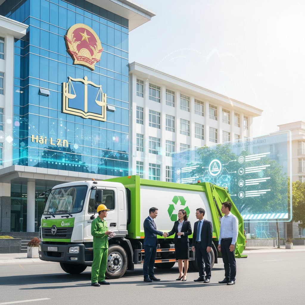 MẪU- HỢP ĐỒNG CUNG CẤP DỊCH VỤ THU GOM RÁC ( TIẾNG VIỆT)