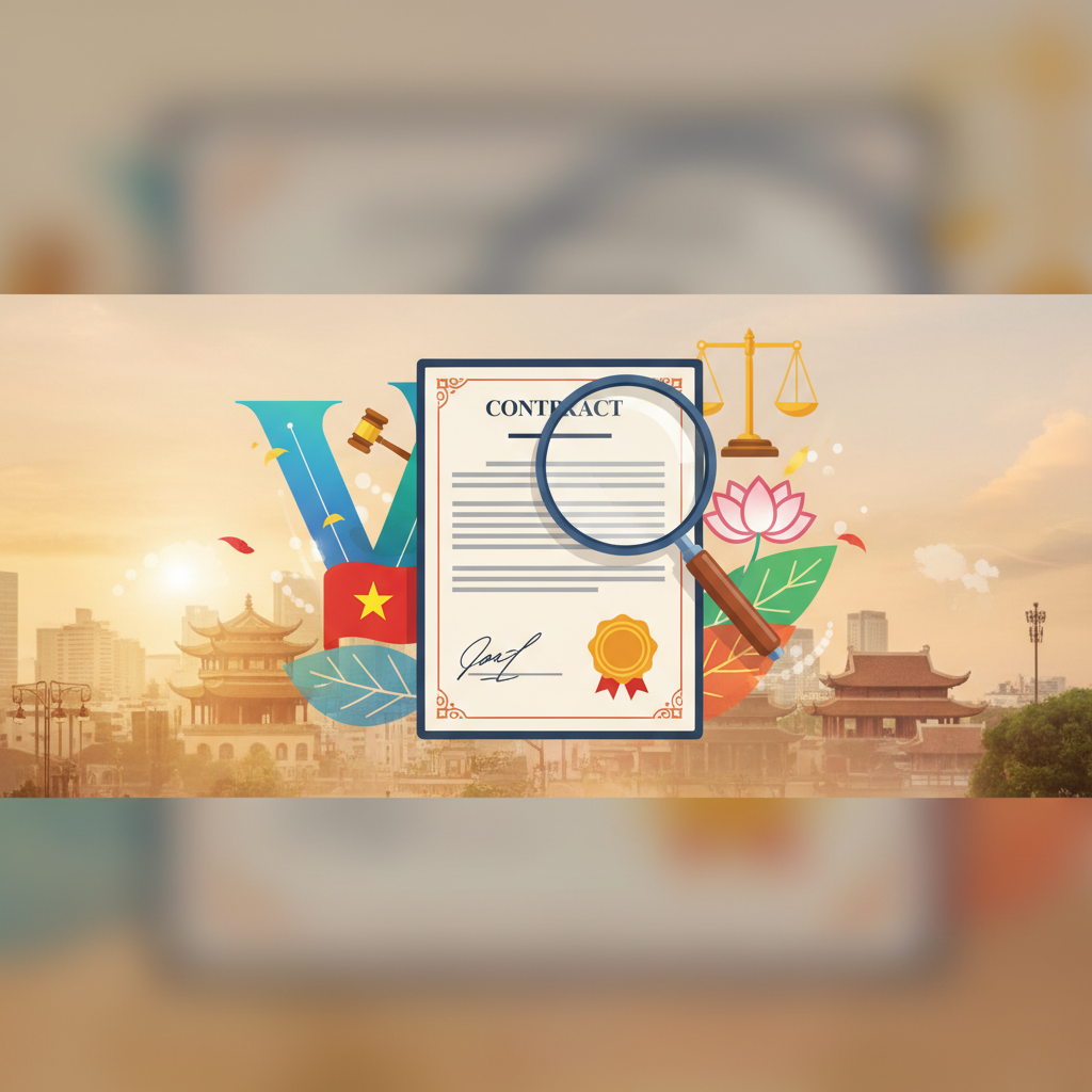 MẪU - HỢP ĐỒNG HỌC VIỆC - Tiếng việt (V)