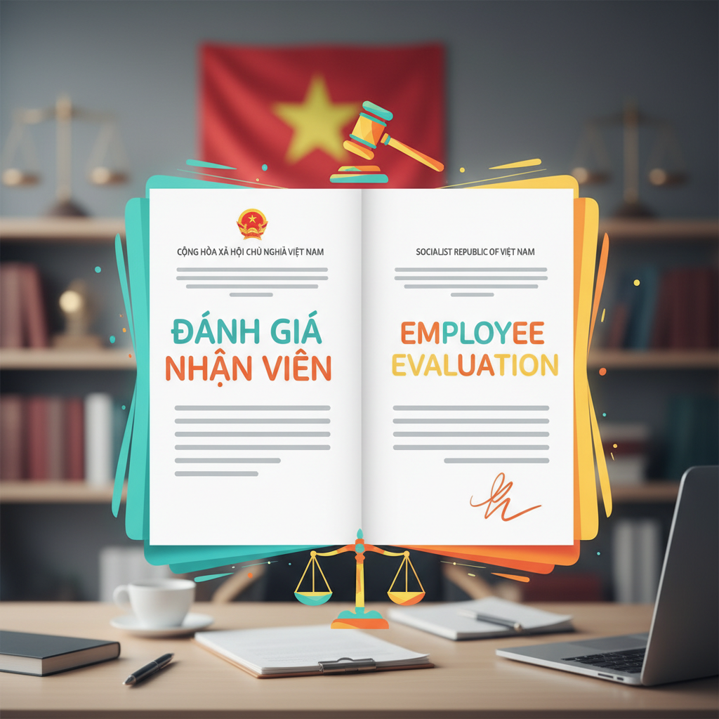 Mẫu phiếu đánh giá nhân viên - Song ngữ