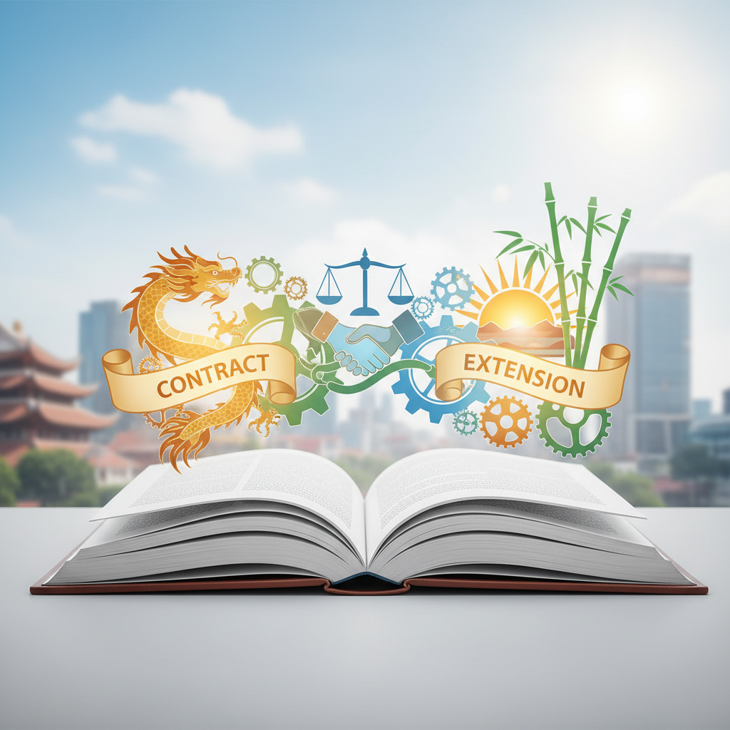 Mẫu - Phụ lục gia hạn hợp đồng - Song Ngữ - Anh Việt