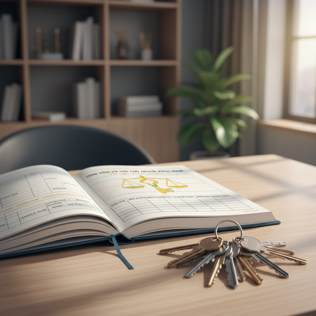 Mẫu - Sổ bàn giao ca và giao nhận chìa khoá - Tiếng Việt