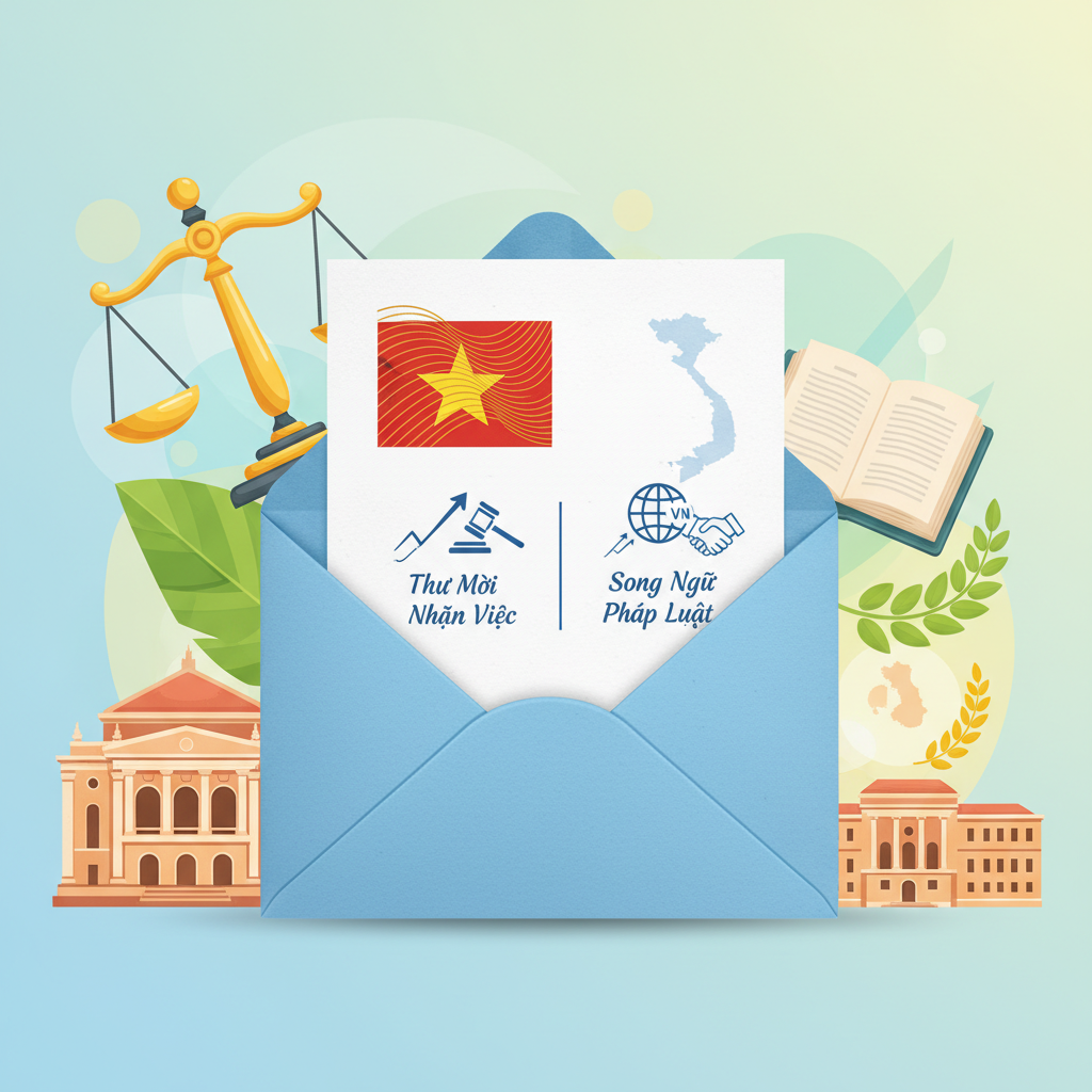 Mẫu - Thư Mời Nhận Việc - Song Ngữ Việt Anh