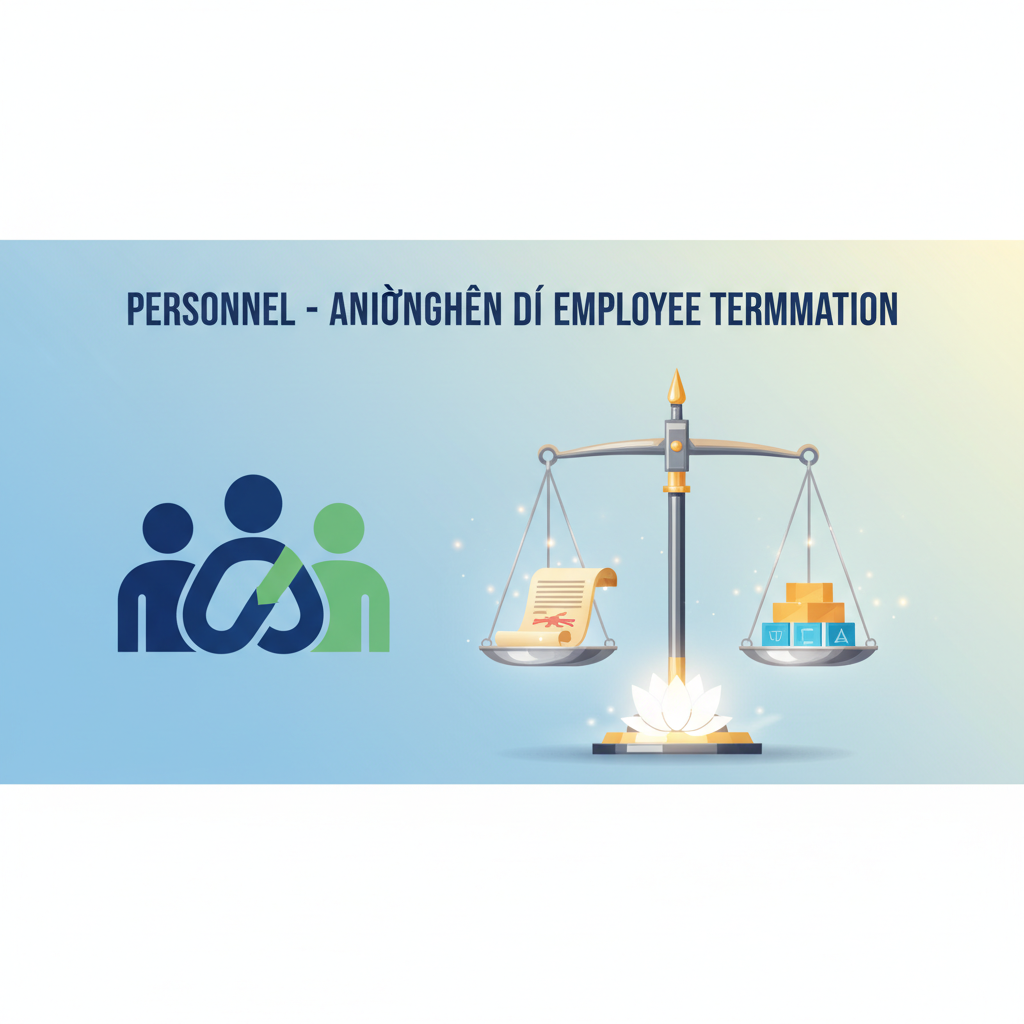 Nhân sự - Thông báo về việc nghỉ việc của người lao động