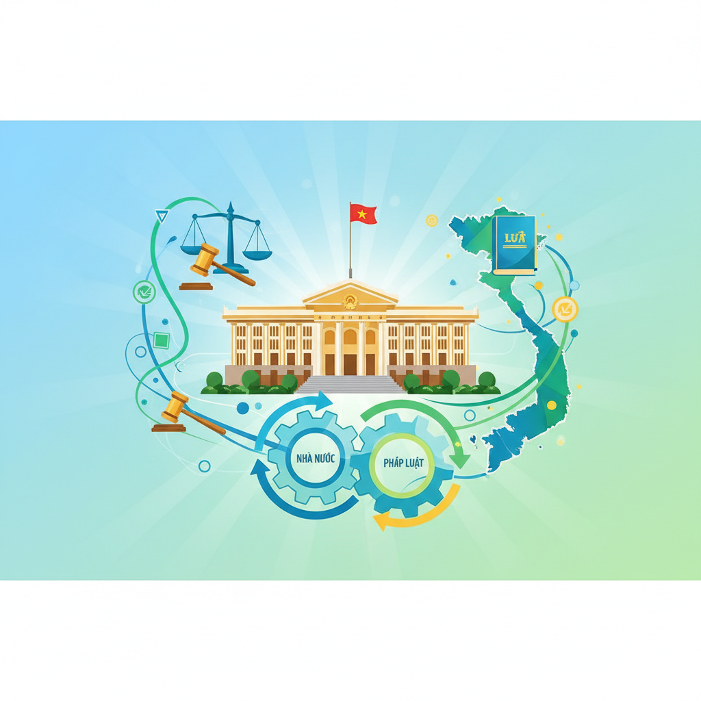 mối quan hệ giữa nhà nước và pháp luật