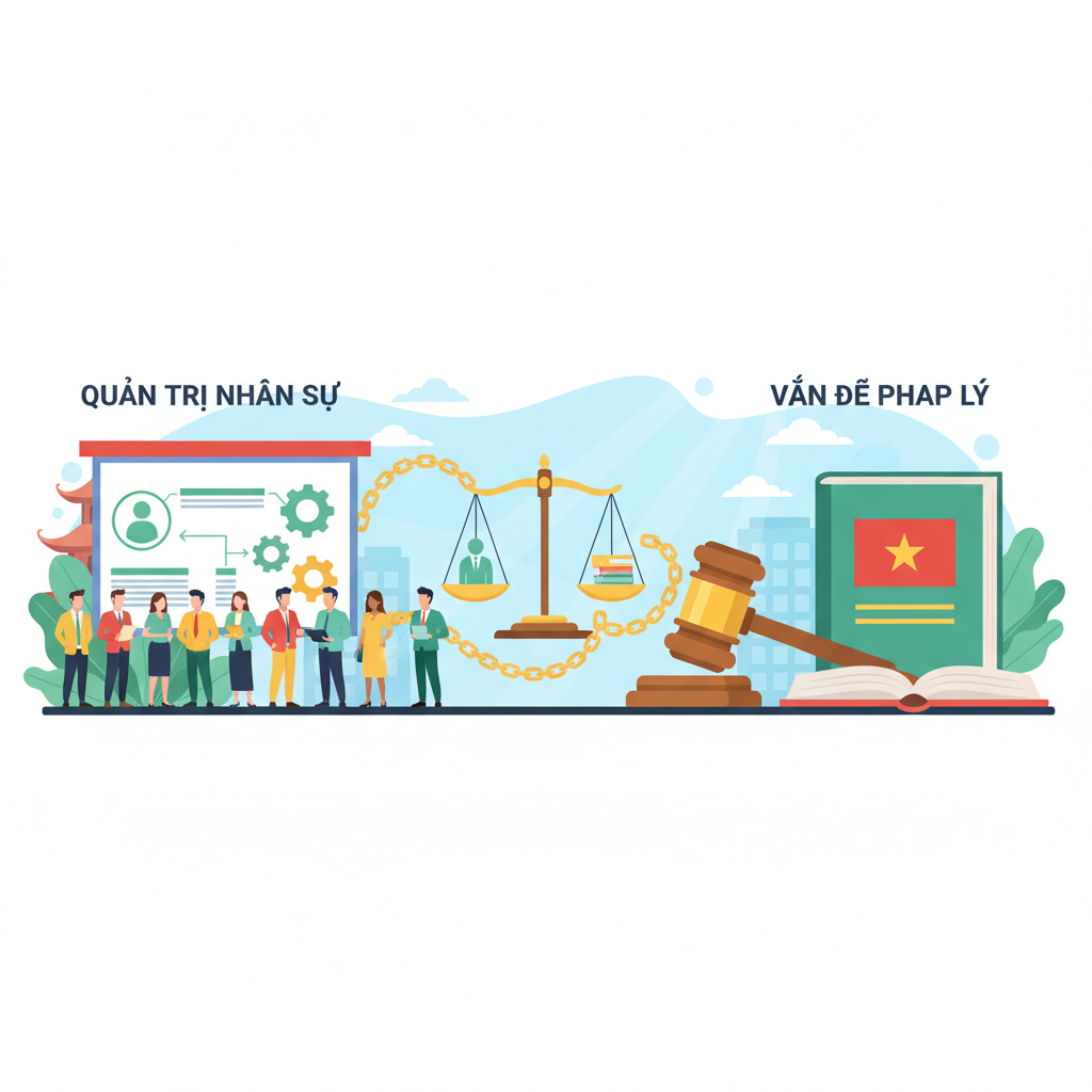 QUẢN TRỊ NHÂN SỰ VÀ NHỮNG VẤN ĐỀ PHÁP LÝ