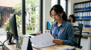 Mẫu phiếu đánh giá nhân viên - Song ngữ