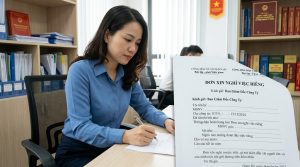 MẪU - ĐƠN XIN NGHỈ VIỆC RIÊNG