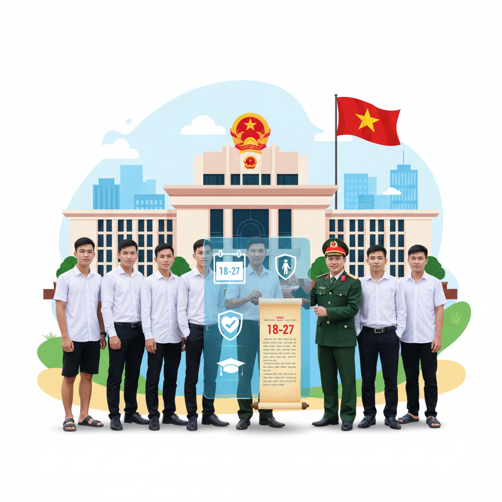 tiêu chuẩn đi nghĩa vụ quân sự